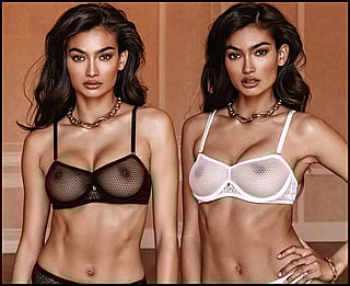 Kelly Gale In Black And White'