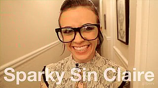 Bobbie Starr Sparky Sin Claire face gif glasses'