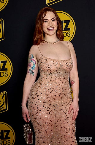 Siri Dahl, me, at this year's Xbiz Awards!'