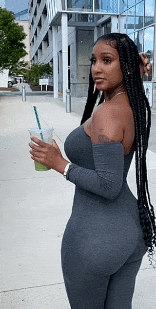 Bernice Burgos bold-beautiful in skin-tight bodysuit turns and smiles'