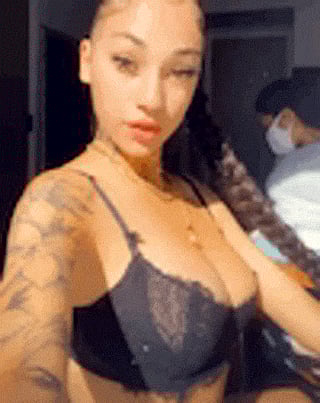 Black Laced bra'