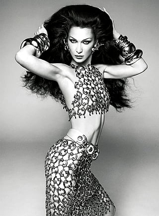 Bella Hadid | Vogue UK June 2025 | ph. Steven Meisel'