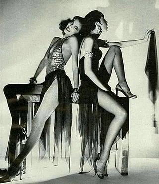 Dalma Callado & Pat Cleveland'