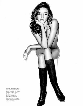 Miranda Kerr for Harper's Bazaar, September 2012 (ph Terry Richardson)'
