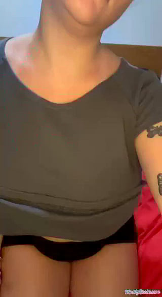 Bet you’d struggle with just one of my full, tempting tits
