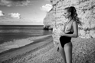 Lucie Domenach | Icone magazine no.54 July 2025 | ph. Henri Buffetaut'