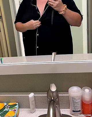 I had to sneak into the bathroom for you